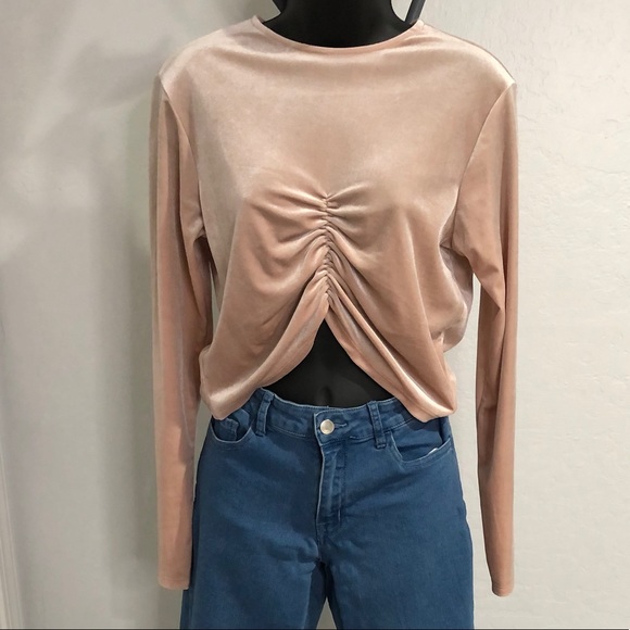 Velvet Blush crop top - Picture 3 of 6